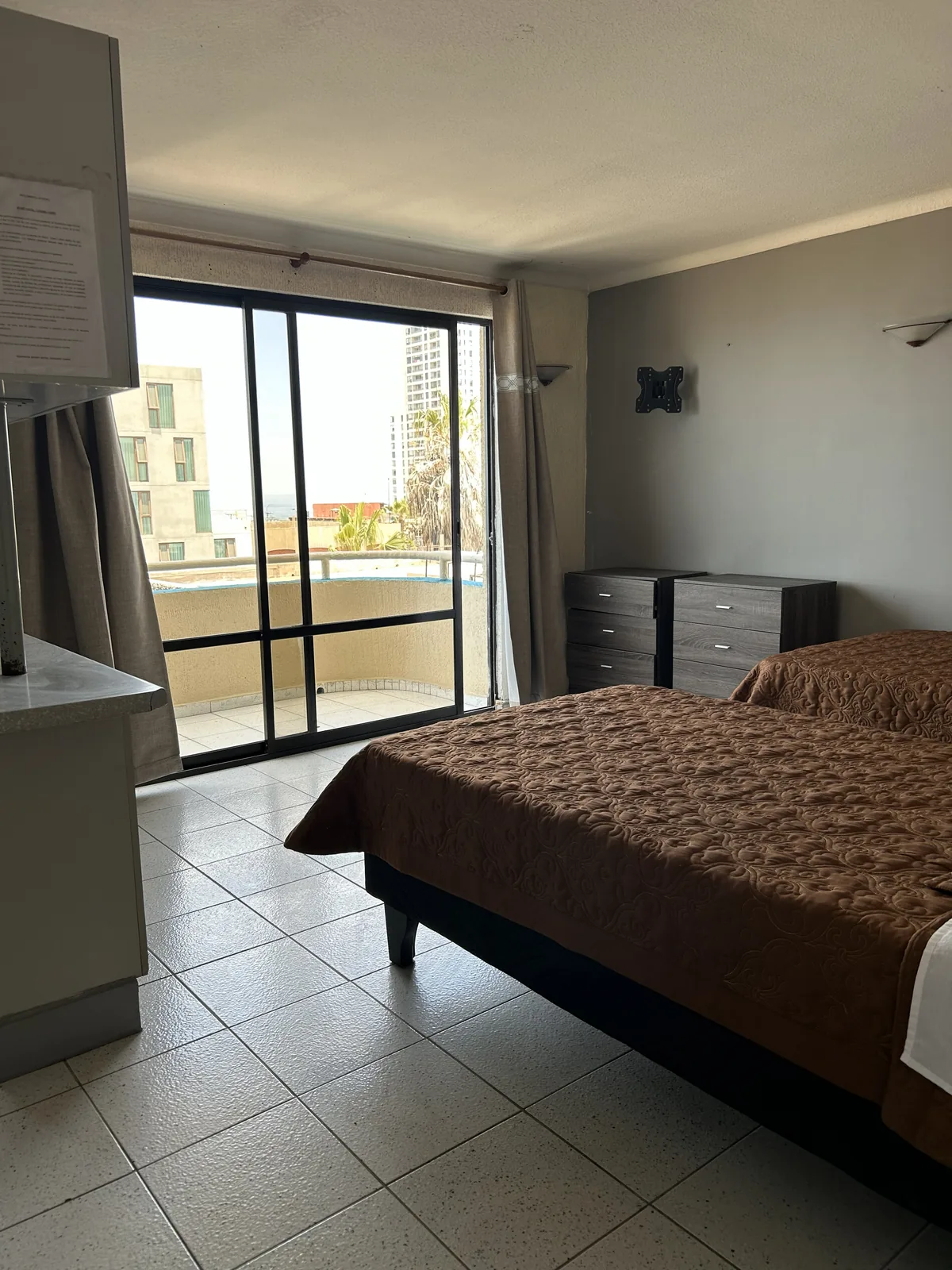 Living con balcón Apart Hotel Capri Iquique